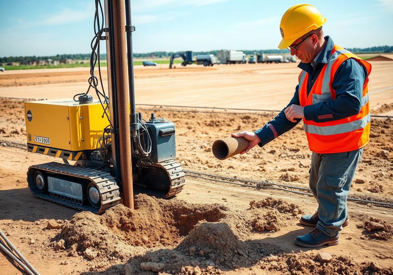 Studiu Geotehnic Hala Logistică — Cluj, 2024